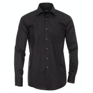Casa Moda Overhemd zwart 6050/80 2XL