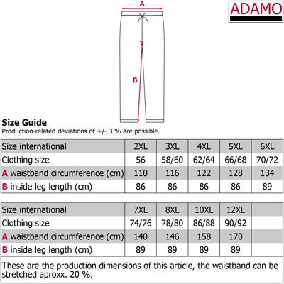 Adamo Jogginghose Jeans 199112/360 10XL