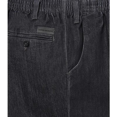 Luigi Morini Elastische Jeanshose Amberg schwarz Größe 29
