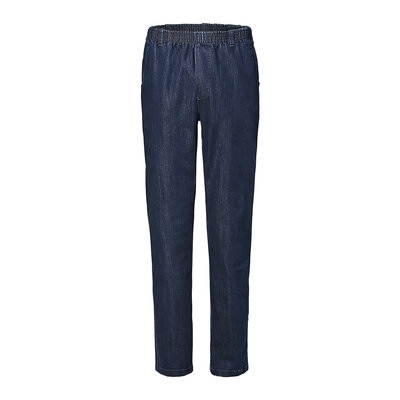 Luigi Morini Elastische jeans broek Amberg blauw Maat 37