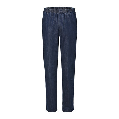 Luigi Morini Elastische jeans broek Amberg blauw Maat 33