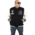 College Sommerjacke Schwarz/Weiß 5XL