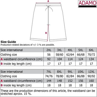Adamo Sportshorts 150902/700 9XL