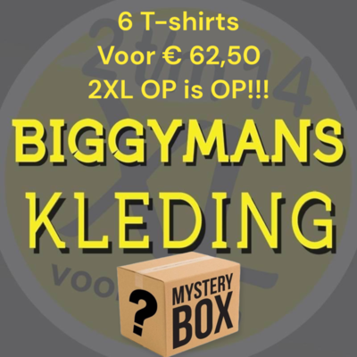 Mystery Box T-shirts 6 stuks 2XL