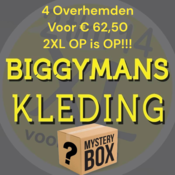 Mystery Box Overhemden 4 stuks 2XL