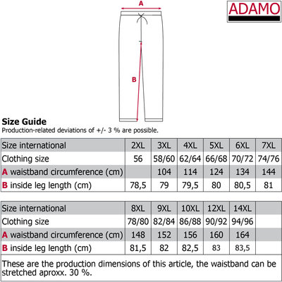 Adamo Joggingbroek Cargo 159211/360 2XL