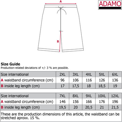 Adamo Zwembermuda 141230/700 8XL