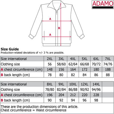 Adamo Adamo Sports Jacket 159905/360 14XL