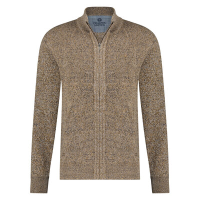Fellows United Strickjacke V-Ausschnitt Pullover 32.1121 5XL