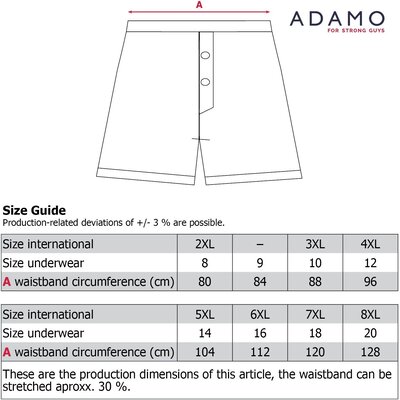 Adamo JONAS Boxershorts Duopack 129606/700 5XL