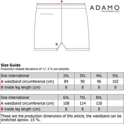 Adamo BRASILIA Badbroek 141723/700 5XL