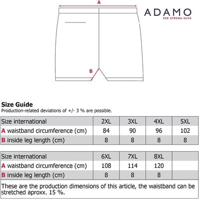 Adamo BRASILIA Badbroek 141723/700 6XL