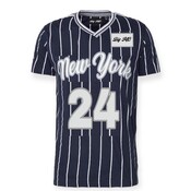 Big MC T-Shirt Baseball blau 5XL
