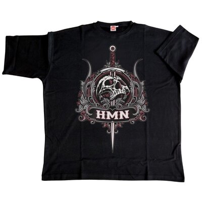 Honeymoon T-shirt 2067-PR Red Skull 10XL