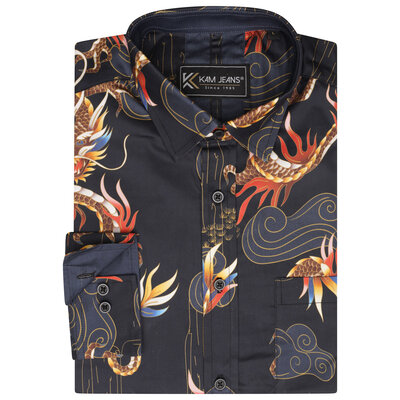 KAM Jeanswear Hemd LM KBS6057 3XL
