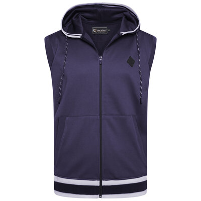 KAM Jeanswear Weste KBSTS005 Marineblau 5XL