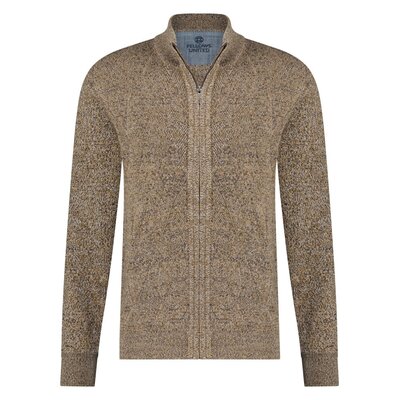 Fellows United Strickjacke V-Ausschnitt Pullover 32.1121 7XL