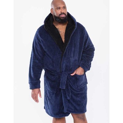 Duke/D555 Bademantel 910901 Marine 2XL