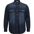North Latitude Jeans overhemd LM 43332 4XL