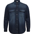 North Latitude Jeans overhemd LM 43332 6XL