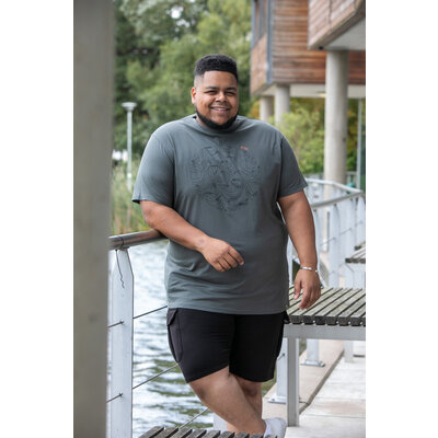 Duke/D555 T-shirt 601709 8XL