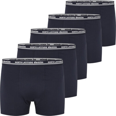 North Latitude Denim 5 pack Boxers navy 3XL