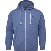 North Latitude Sweat cardigan 99832/555 blauw 5XL