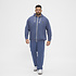 North Latitude Sweat cardigan 99832/555 blauw 4XL