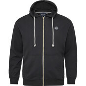 North Latitude Sweat cardigan 99832/099 zwart 4XL