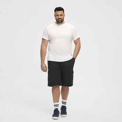 North Latitude Cargo short 99810/099 zwart 7XL