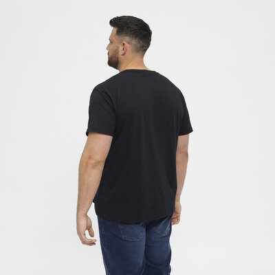 North Latitude T-shirt 99010/099 zwart 7XL