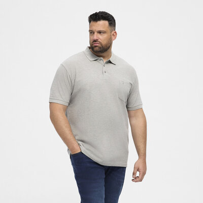 North Latitude Polo 99011/050 grijs 4XL
