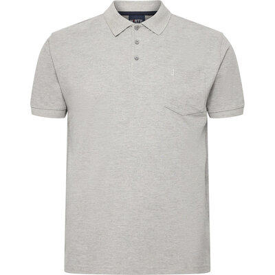 North Latitude Polo 99011/050 grijs 4XL