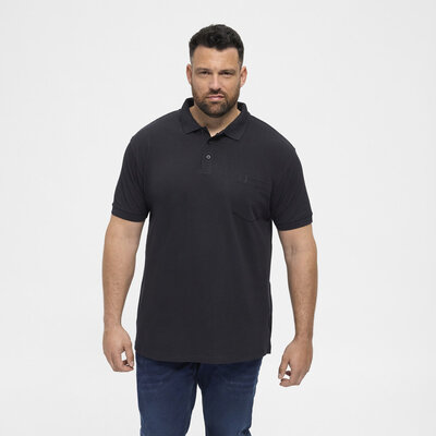 North Latitude Polo 99011/099 zwart 4XL