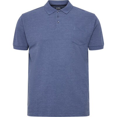 North Latitude Polo 99011/055 blau melange 8XL