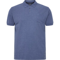 North Latitude Polo 99011/055 blau melange 5XL