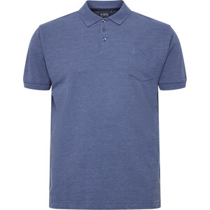North Latitude Polo 99011/055 blau melange 5XL