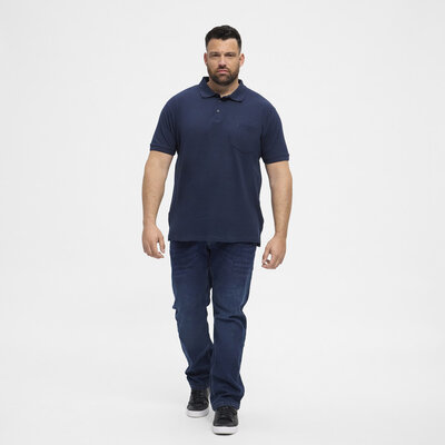 North Latitude Polo 99011/580 Marineblau 3XL
