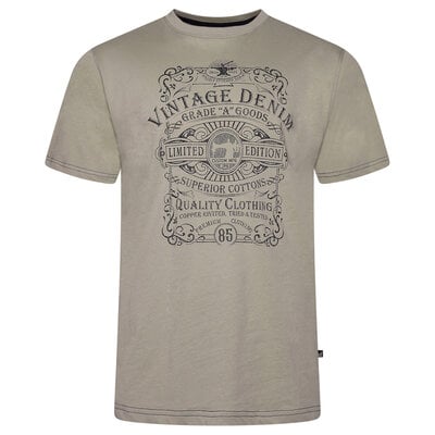 KAM Jeanswear T-shirt KBS5786/Abbey Stone 2XL