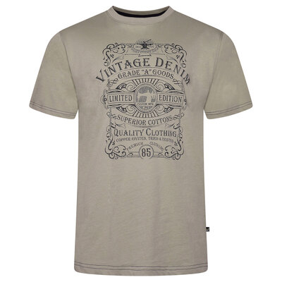 KAM Jeanswear T-shirt KBS5786/Abbey Stone 5XL