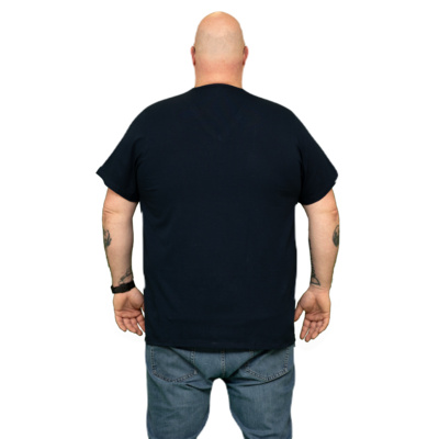 Alca T-shirt navy v-neck 2XL