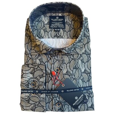 Fellows United Overhemd LM 52.6503 3XL
