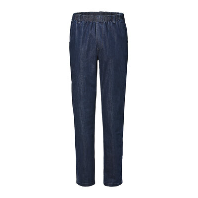 Luigi Morini Elastische jeans broek Amberg blauw Maat 28