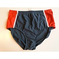 Kamro Badeslip Navy/Rot 2XL