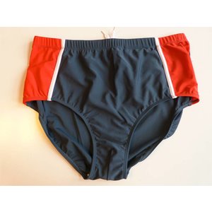 Kamro Swim briefs navy/red 2XL