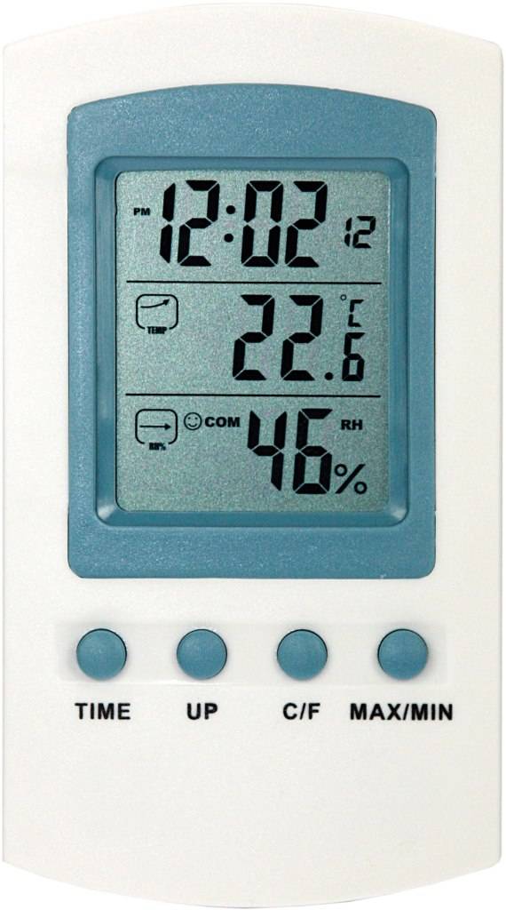 Spanning hoofd eerste Thermometer digitaal binnen - Tuindirect