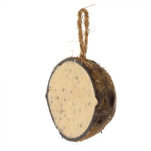 Vogelbescherming Nederland Vogelbescherming Halve Kokosnoot met meelwormen + insecten