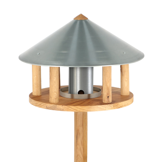 Voedertafel met dak & silo - Esschert Design - Tuindirect