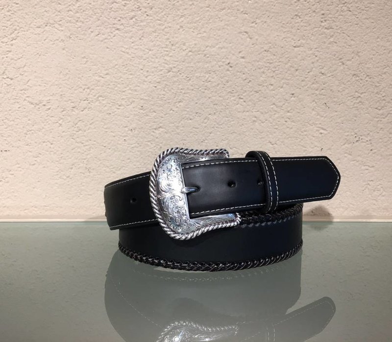 Nocona  Black leather belt