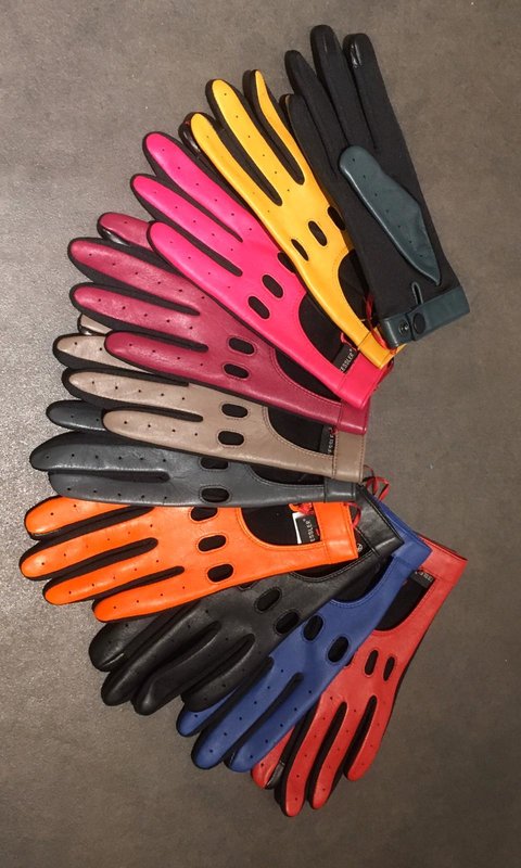 Kessler handschoenen Mia autohandschoen rood